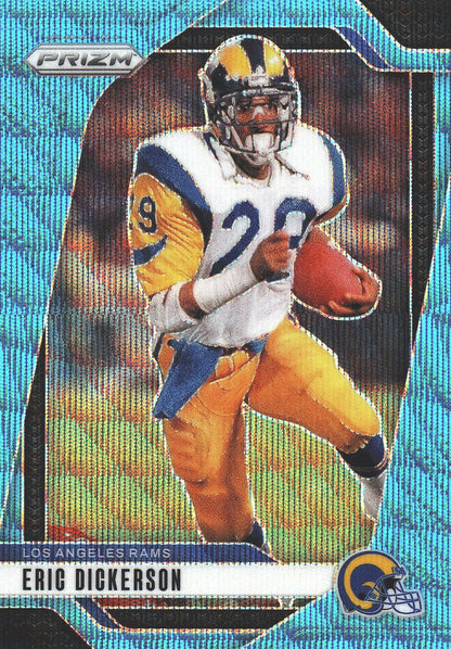 2024 Panini Prizm Blue Wave /230 Eric Dickerson #163 Los Angeles Rams