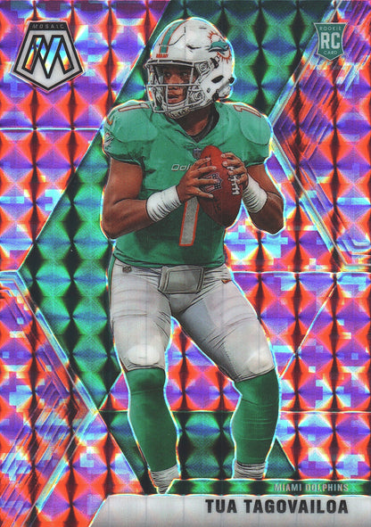 2020 Panini Mosaic Pink RC Tua Tagovailoa #203 Miami Dolphins