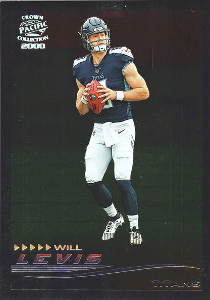 2023 Panini Zenith Football Crown Pacific Collection Will Levis #24 Tennessee Titans