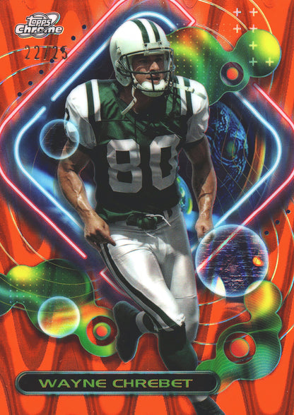 2024 Topps Composite Orange Lava /25 Wayne Chrebet #287 New York Jets