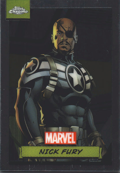 2024 Topps Chrome Marvel Nick Fury #98