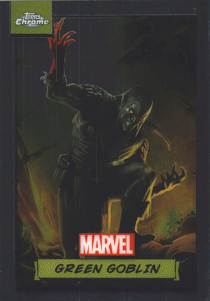 2024 Topps Chrome Marvel Green Goblin #101