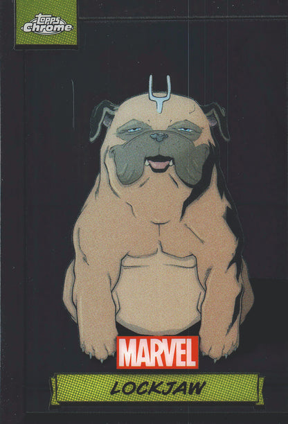 2024 Topps Chrome Marvel Lockjaw #133