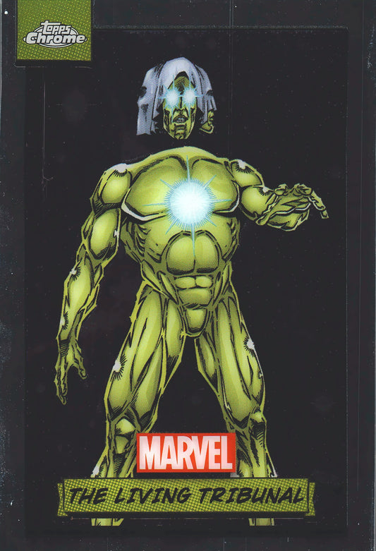 2024 Topps Chrome Marvel The Living Tribunal #99