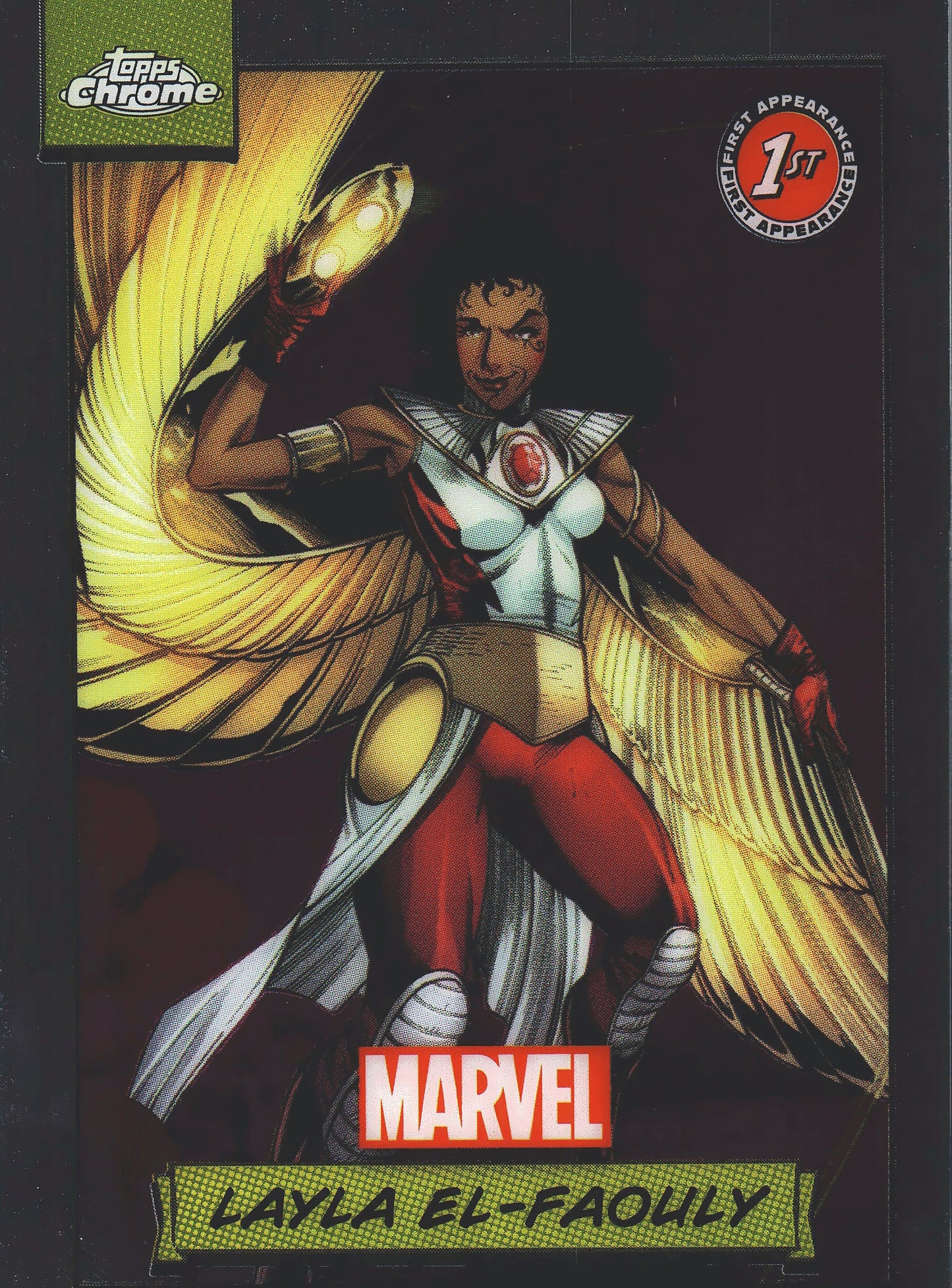 2024 Topps Chrome Marvel Layla El-Faouly #121