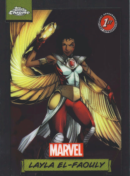 2024 Topps Chrome Marvel Layla El-Faouly #121