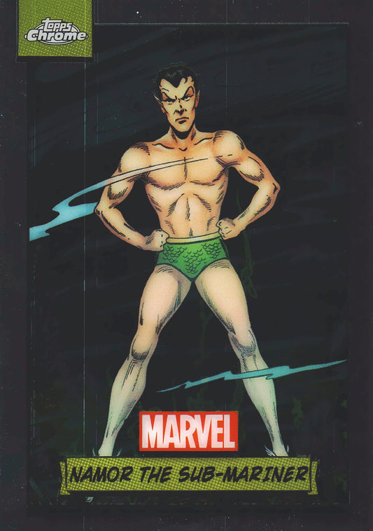 2024 Topps Chrome Marvel Namor the Sub-Mariner #124