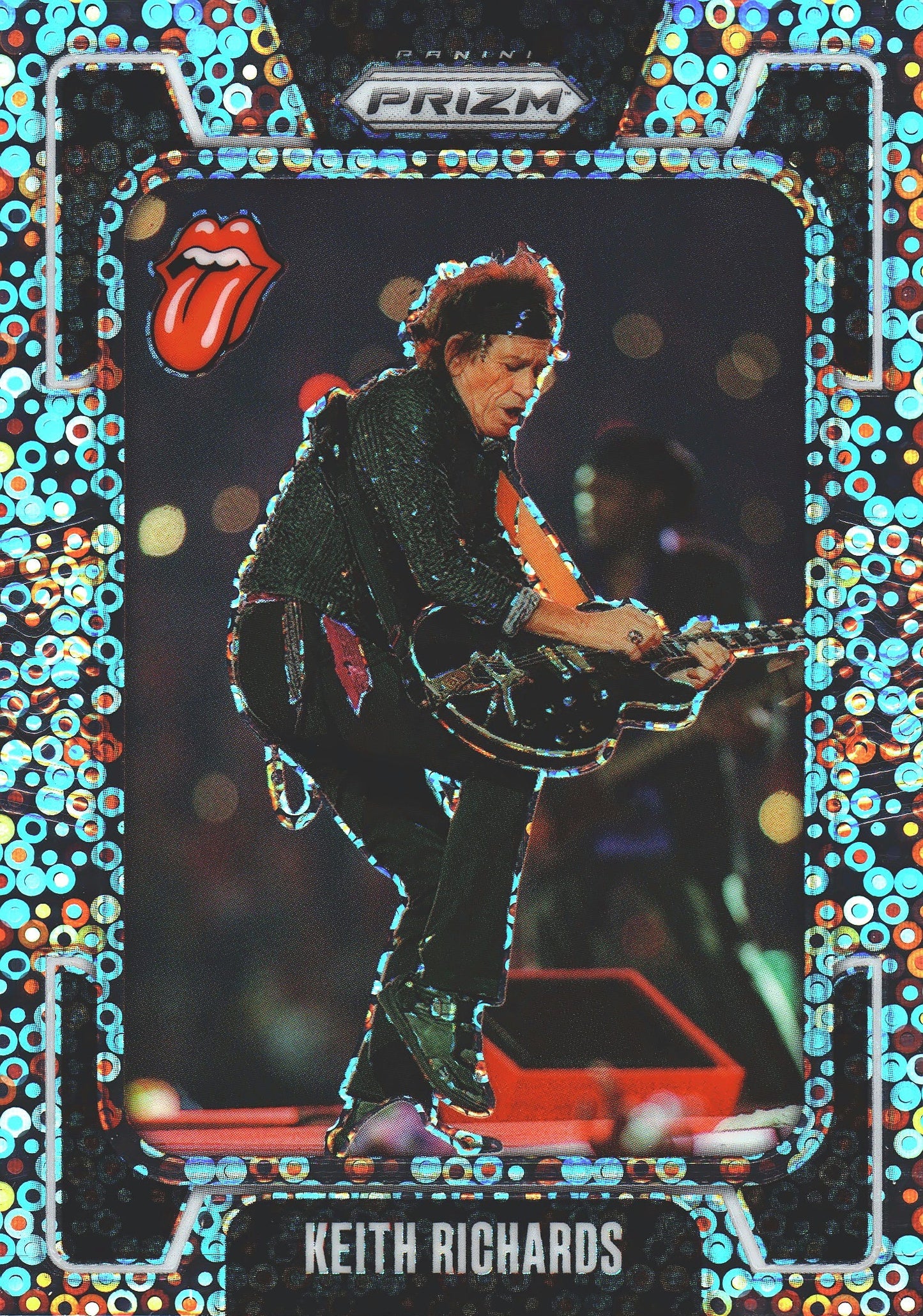 2025 Panini Prizm The Rolling Stones Disco /149 Keith Richards #40