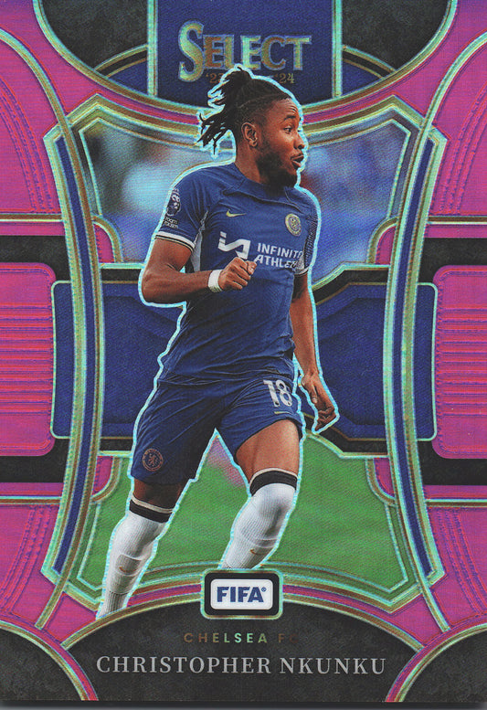 2023 Panini Select FIFA Pink /75 Christopher Nkunku #105 Chelsea
