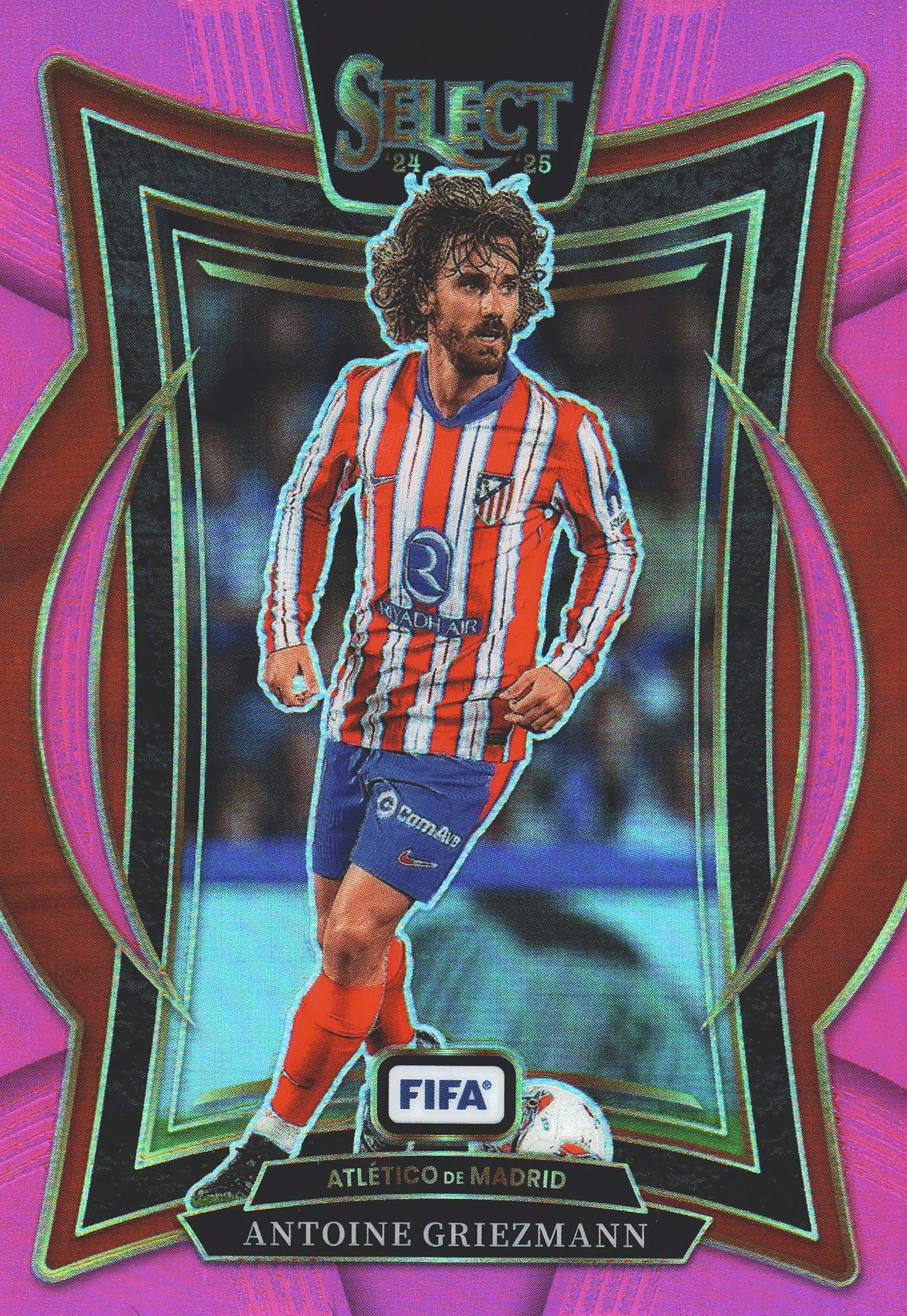 2024 Panini Select FIFA Pink /59 Antoine Griezmann # Atletico Madrid