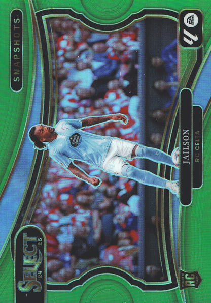 2024 Panini Select La Liga Jailson RC Green Snapshots /5 #14 Celta Vigo