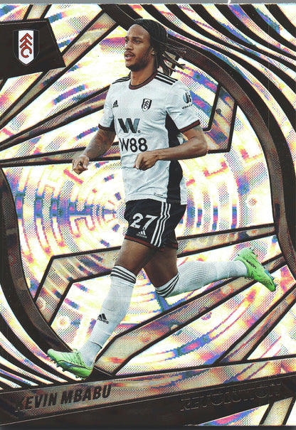2022 Panini Revolution Premier League Fractal Kevin Mbabu #116 Fulham