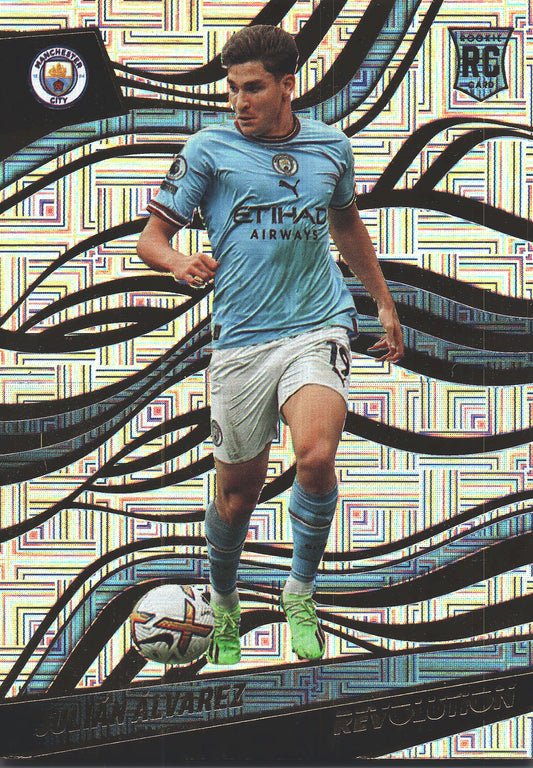 2022 Panini Revolution Premier League Infinite Julian Alvarez RC #286 Manchester City