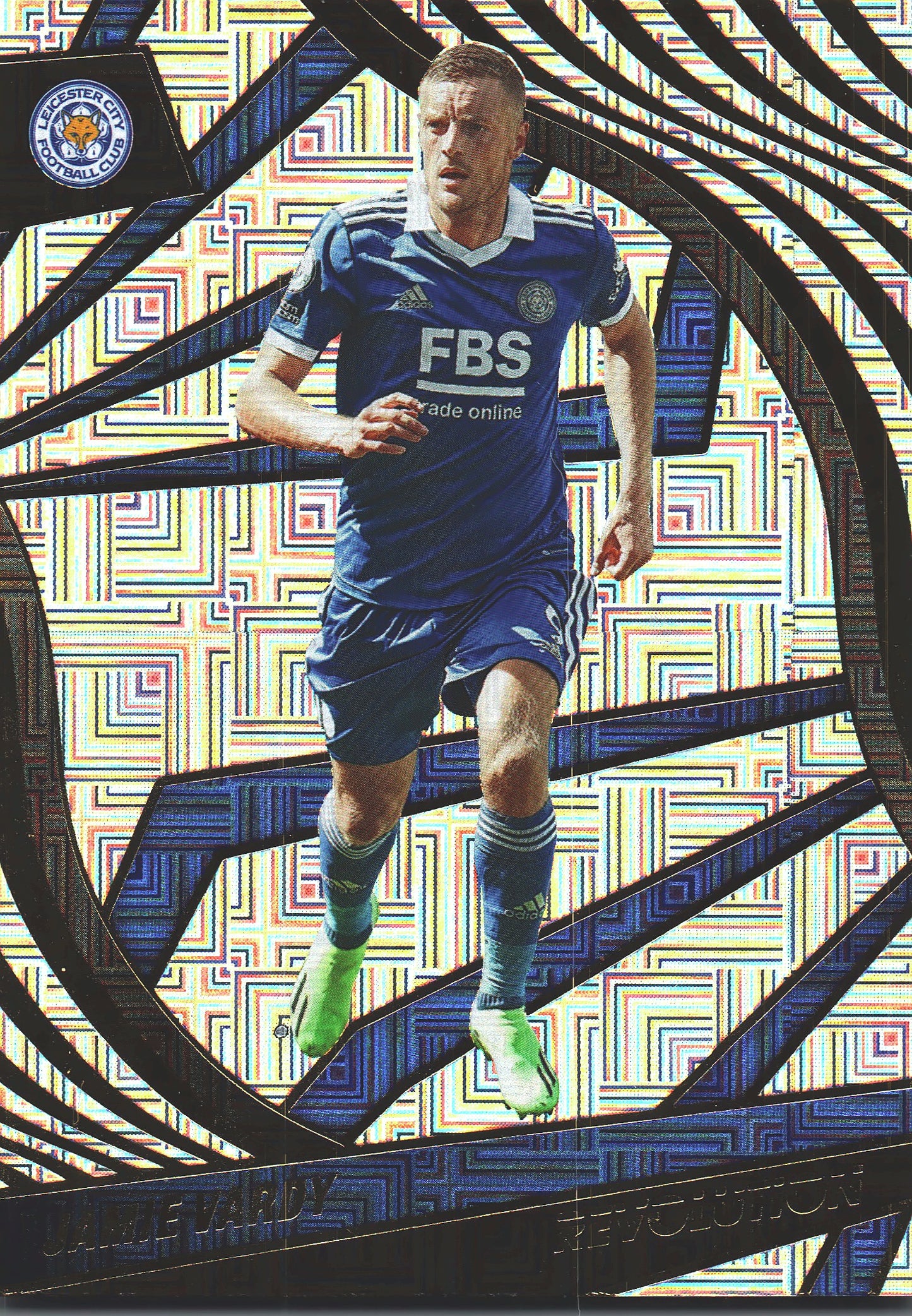 2022 Panini Revolution Premier League Infinite Jamie Vardy #138 Leicester City