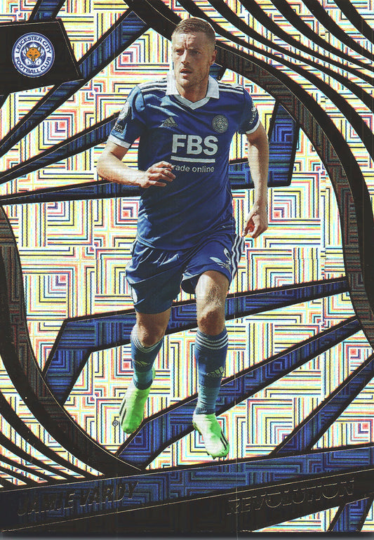 2022 Panini Revolution Premier League Infinite Jamie Vardy #138 Leicester City