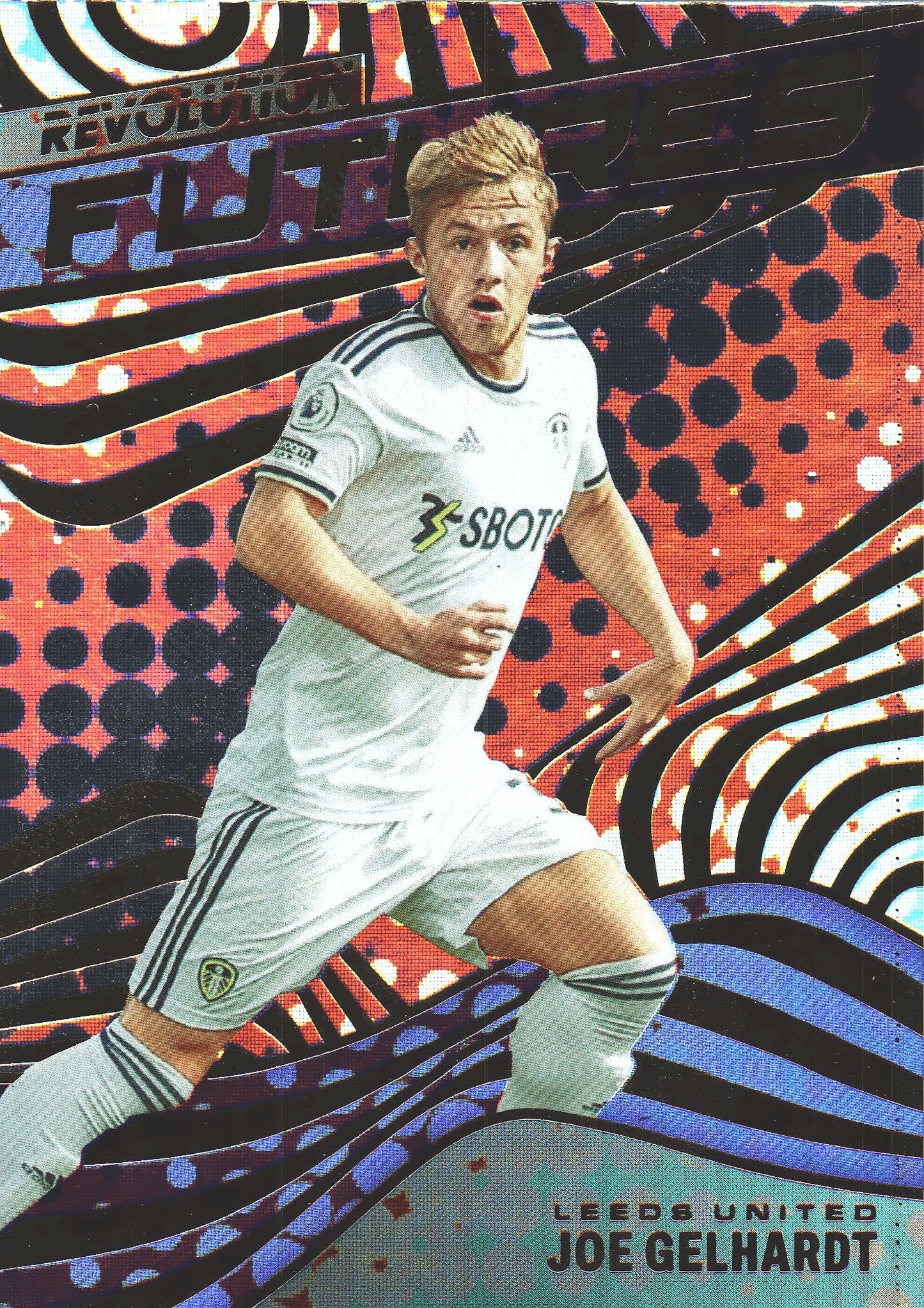 2022 Panini Revolution Premier League Futures Joe Gelhardt #10 Leeds United