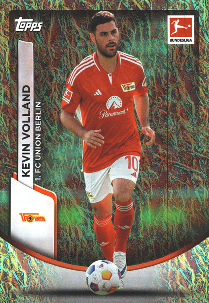 2023 Topps Bundesliga Jade Edition Kevin Volland #7 Union Berlin
