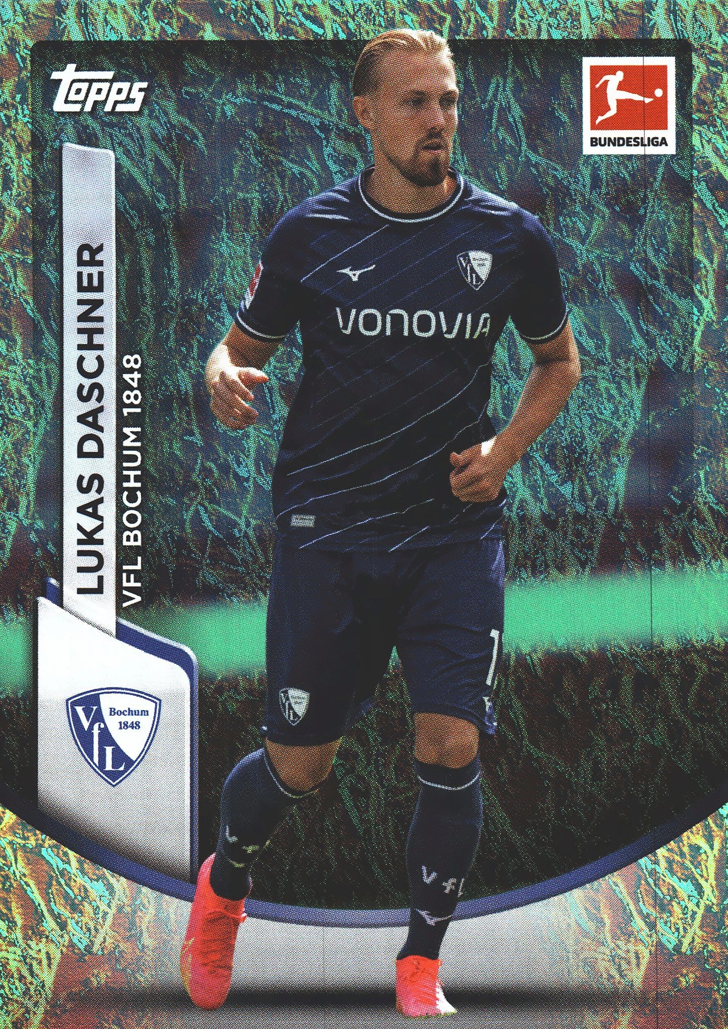 2023 Topps Bundesliga Jade Edition Lukas Daschner #10 VfL Bochum