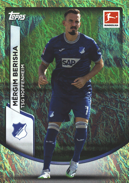 2023 Topps Bundesliga Jade Edition Mergim Berisha #45 Hoffenheim
