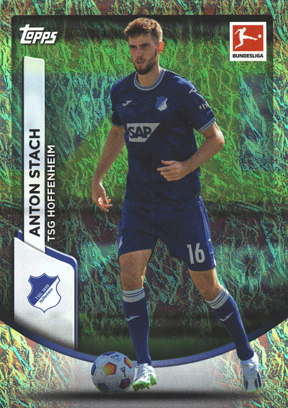 2023 Topps Bundesliga Jade Edition Anton Stach #47 Hoffenheim