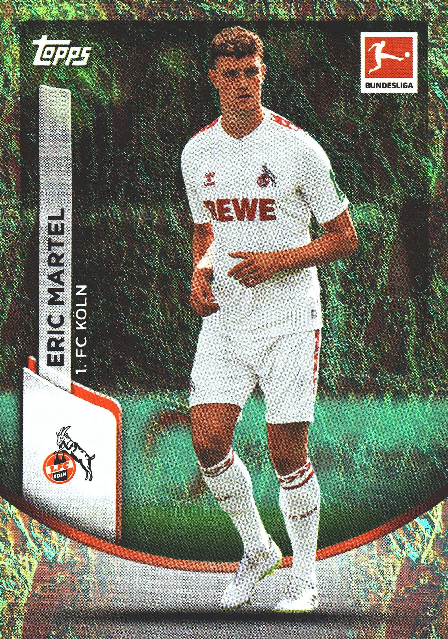 2023 Topps Bundesliga Jade Edition Eric Martel #51 FC Koln