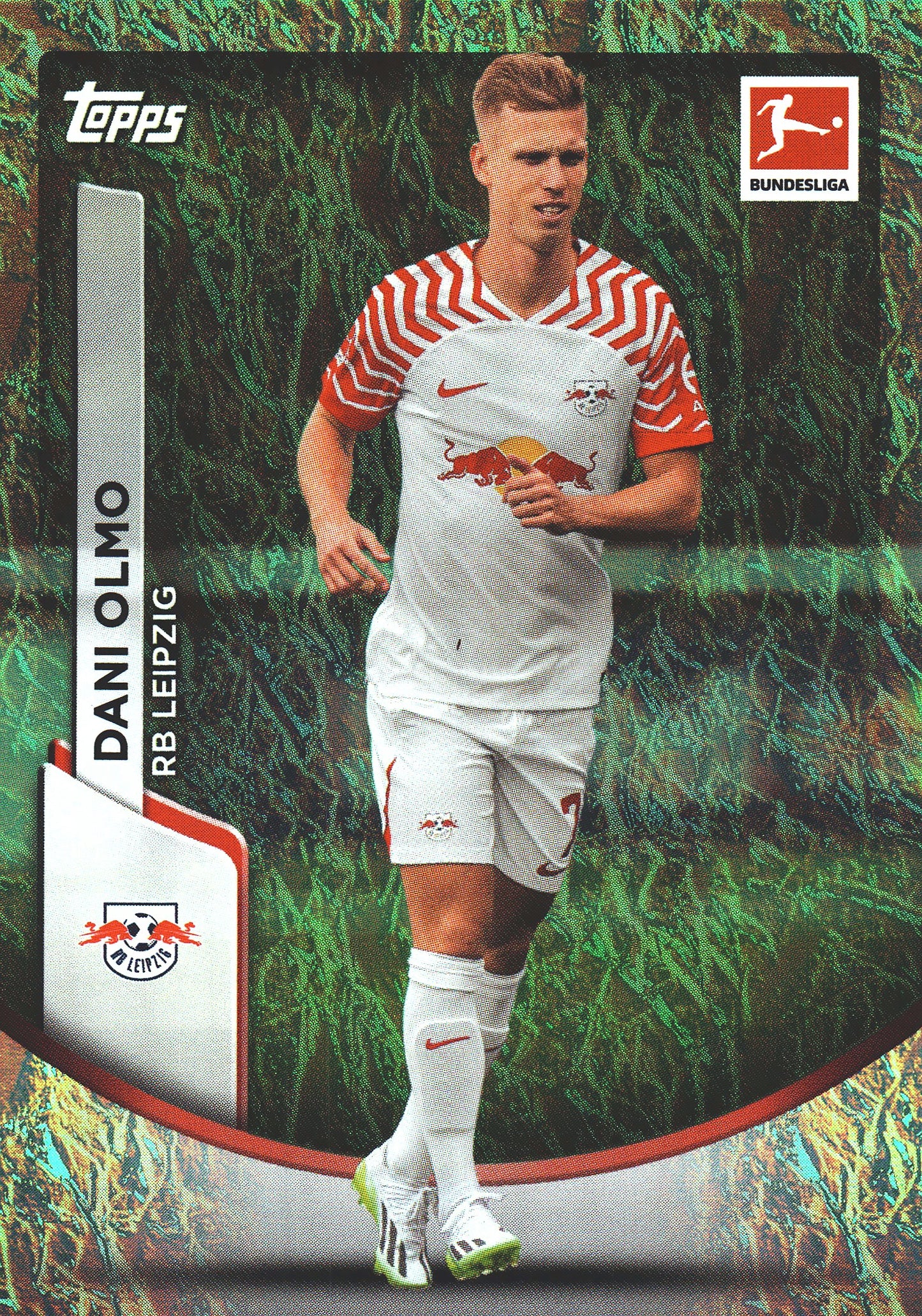 2023 Topps Bundesliga Jade Edition Dani Olmo #58 RB Leipzig