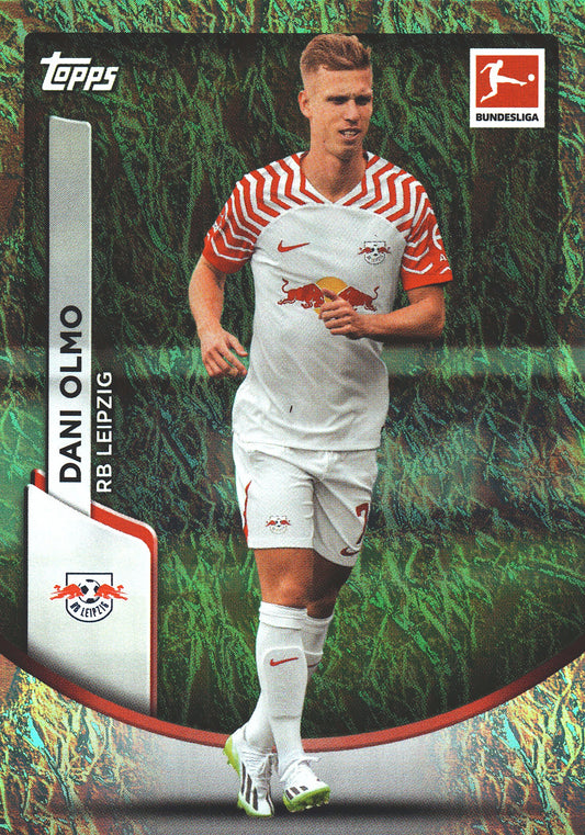 2023 Topps Bundesliga Jade Edition Dani Olmo #58 RB Leipzig