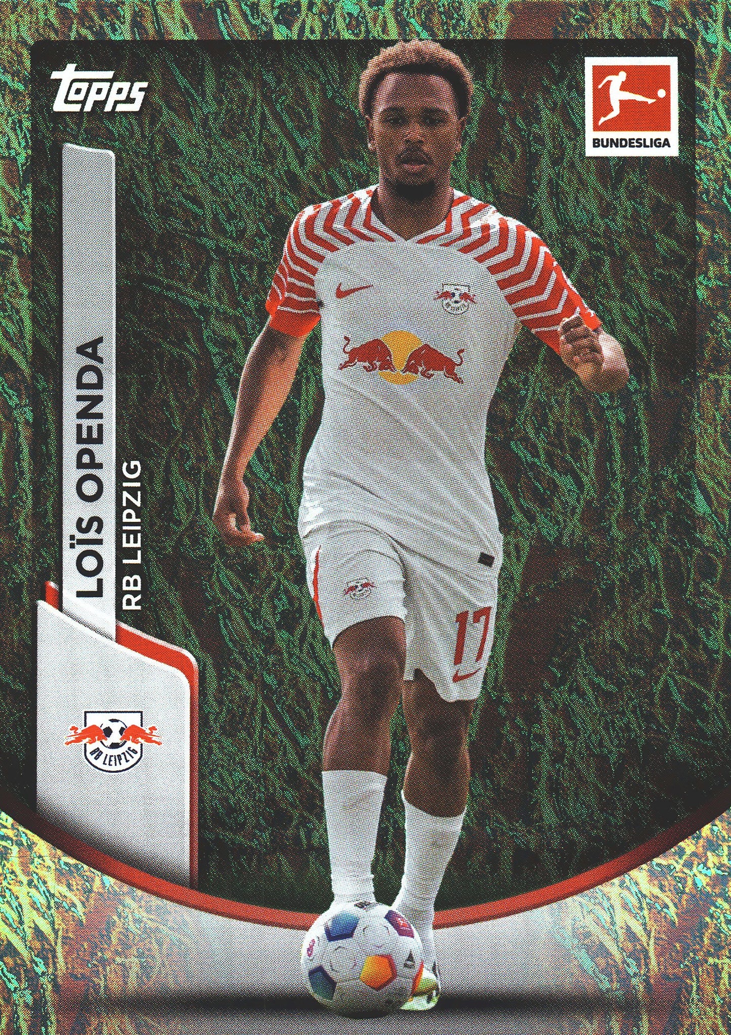 2023 Topps Bundesliga Jade Edition Lois Openda #61 RB Leipzig