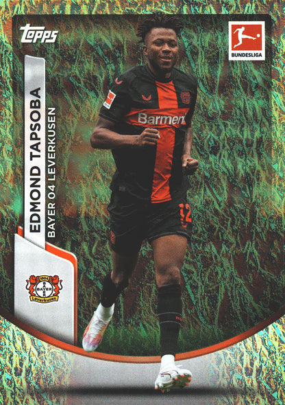 2023 Topps Bundesliga Jade Edition Edmond Tapsoba #64 Bayer Leverkusen