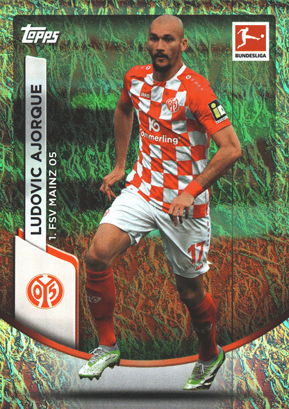 2023 Topps Bundesliga Jade Edition Ludovic Ajorque #70 Mainz 05