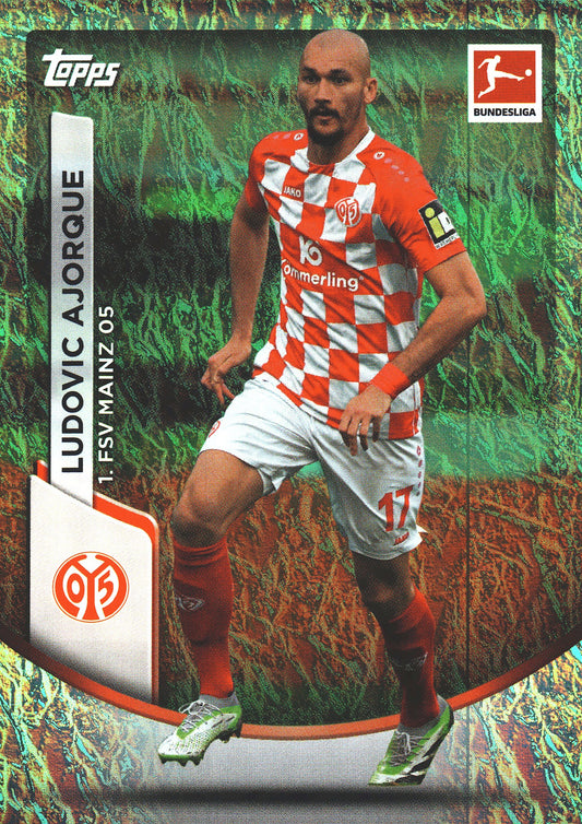 2023 Topps Bundesliga Jade Edition Ludovic Ajorque #70 Mainz 05