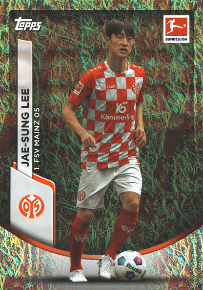2023 Topps Bundesliga Jade Edition Jae-Sung Lee #72 Mainz 05