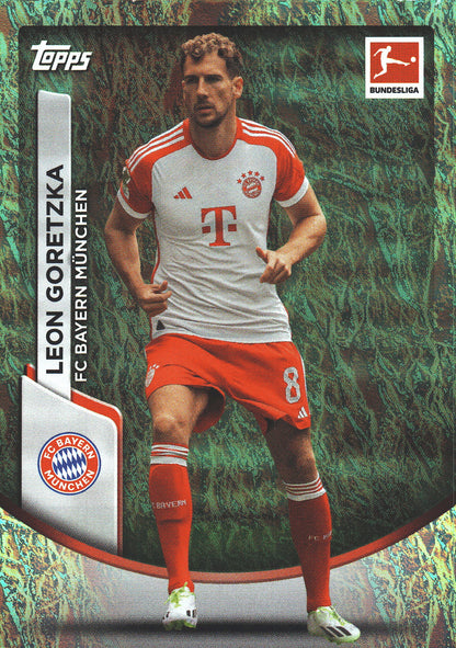 2023 Topps Bundesliga Jade Edition Leon Goretzka #81 Bayern Munich
