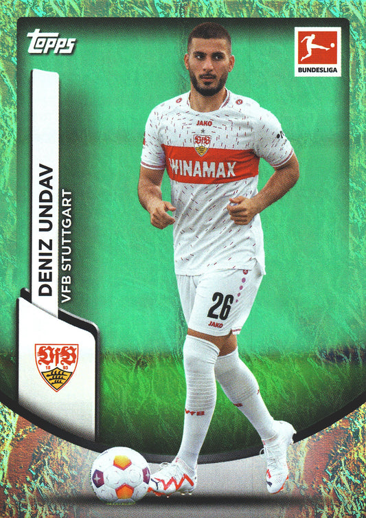 2023 Topps Bundesliga Jade Edition Deniz Undav #92 VfB Stuttgart