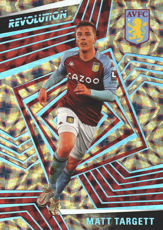 2020 Panini Revolution Premier League Kaleido /75 Matt Targett #27 Aston Villa FC