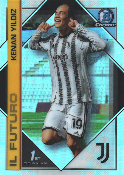 2022 Topps Chrome Juventus Il Futuro Kenan Yildiz FBC #PP-10 Juventus