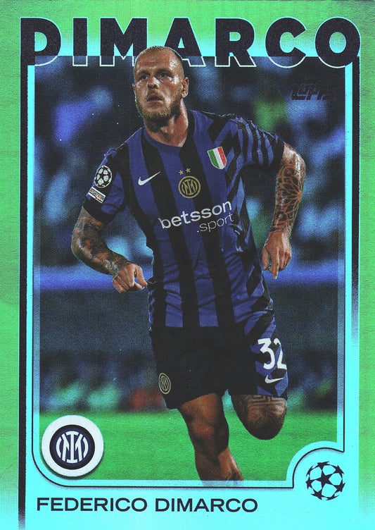 2024 Topps UCC Gold /50 Federico Dimarco #129 Inter Milan