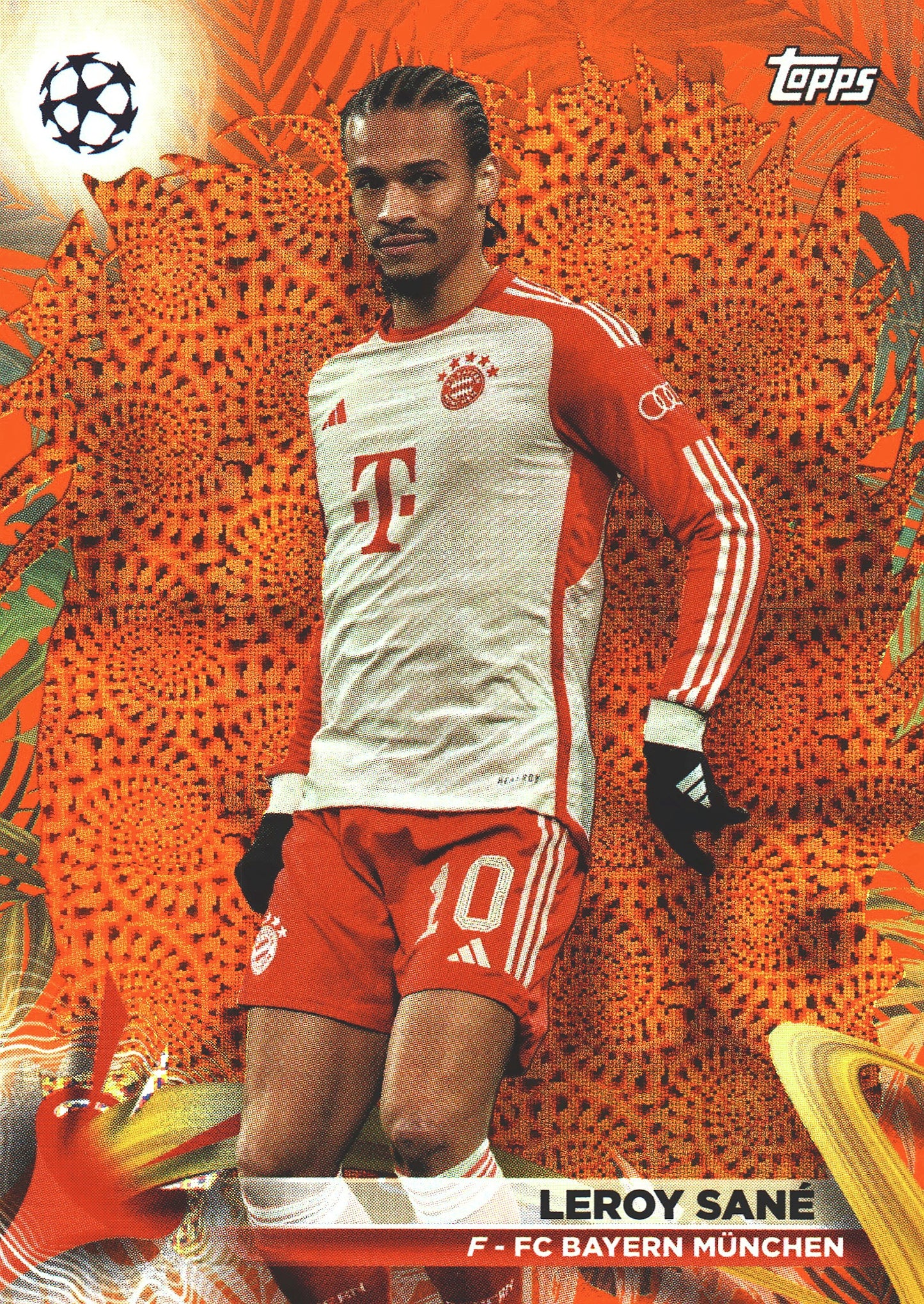 2023 Topps UCC Carnaval Leroy Sane /25 #71 Bayern Munich
