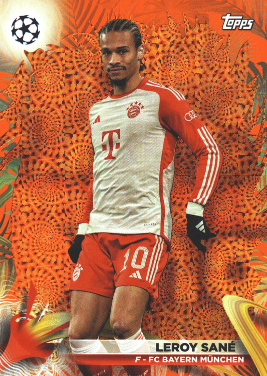 2023 Topps UCC Carnaval Leroy Sane /25 #71 Bayern Munich