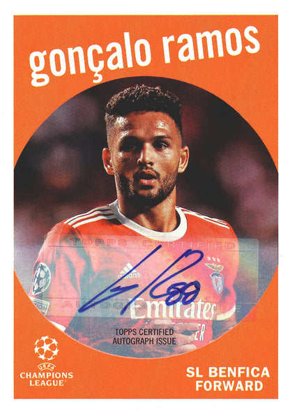 2022 Topps UCC 1959 Autograph Goncalo Ramos /100  #59-33 SL Benfica