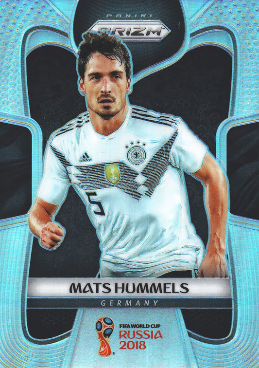 2018 Panini Prizm FIFA World Cup Silver Mats Hummels #95 Allemagne