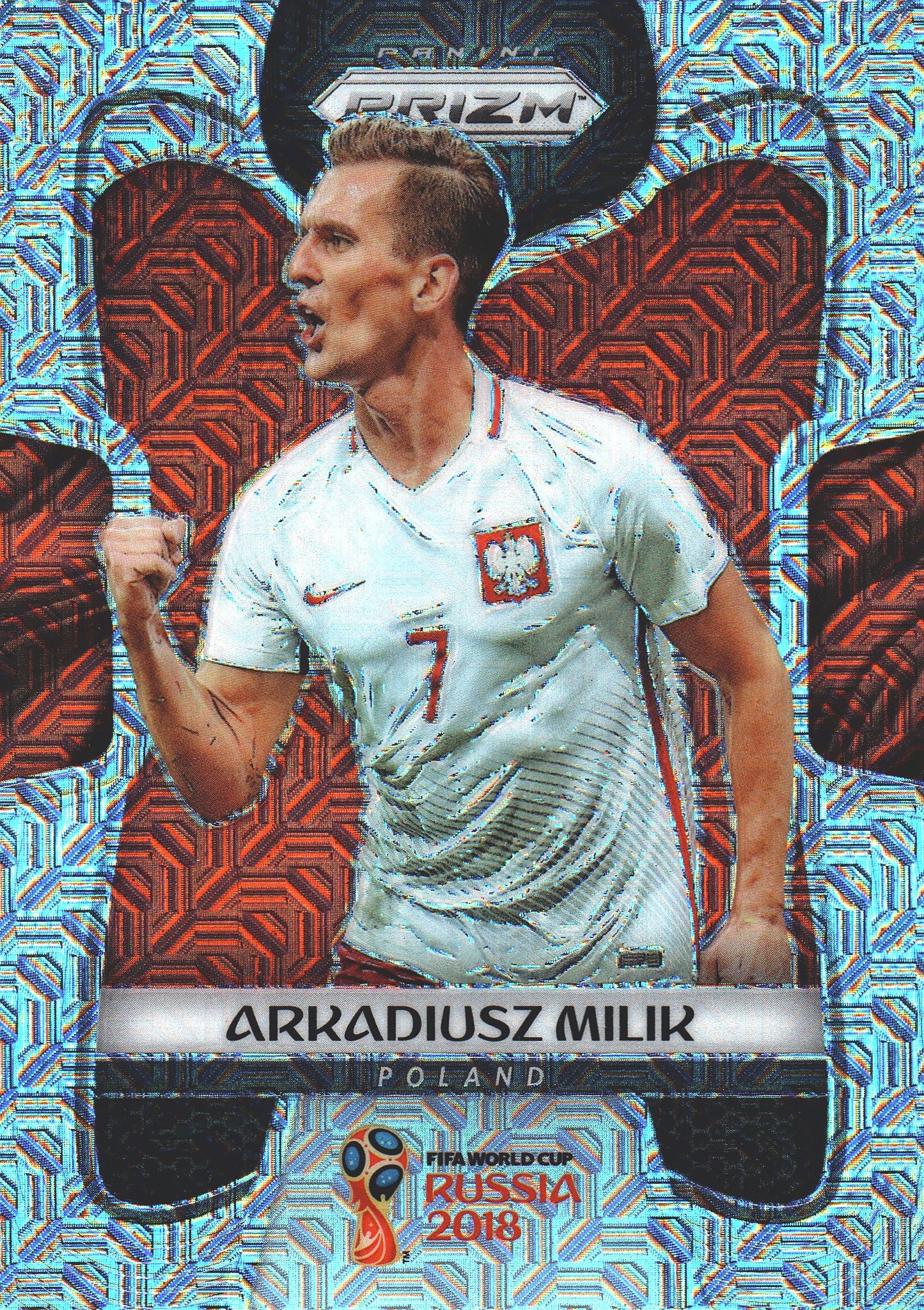 2018 Panini Prizm FIFA World Cup Mojo Arkadiusz Milik #150 Pologne