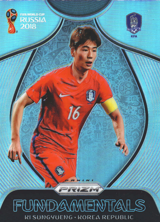 2018 Panini Prizm FIFA World Cup Fundamentals Ki Sung-Yueng #F-16 Corée du Sud