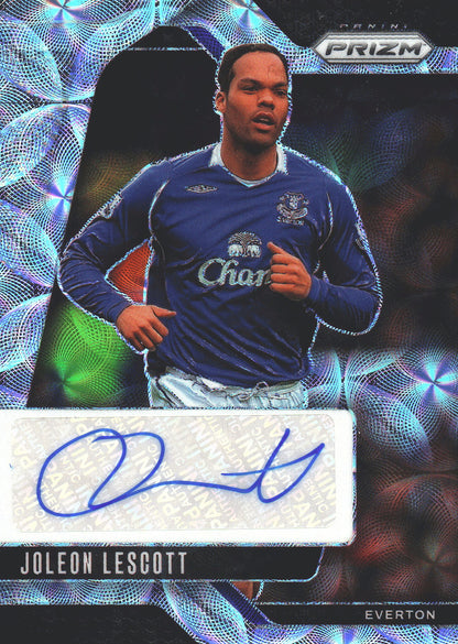 2024 Panini Prizm Premier League Autograph Scope Joleon Lescott #S-JL Everton