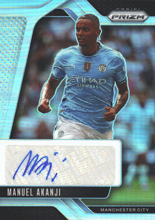 2024 Panini Prizm Premier League Autograph /99 Manuel Akanji #S-MA Manchester City