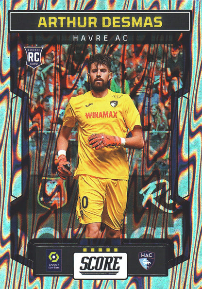2023 Panini Score Ligue 1 Swirl RC Arthur Desmas #50 Le Havre AC