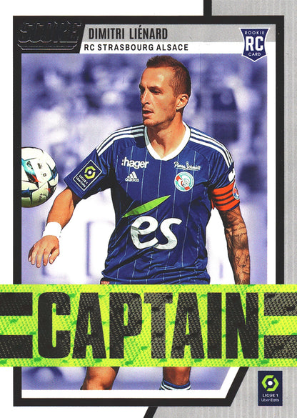 2022 Panini Score Ligue 1 Captain Dimitri Lienard #8 RC Strasbourg