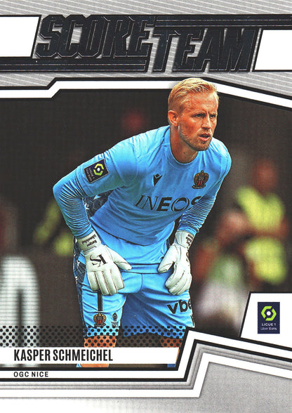 2022 Panini Score Ligue 1 Score Team Kasper Schmeichel #19 OGC Nice