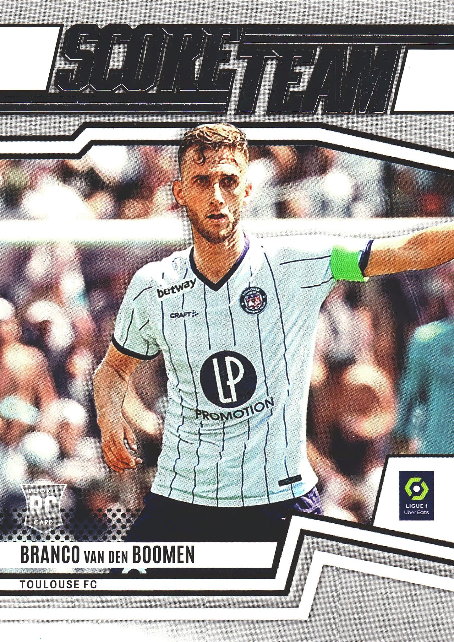 2022 Panini Score Ligue 1 Score Team Branco Van den Boomen RC #30 Toulouse FC