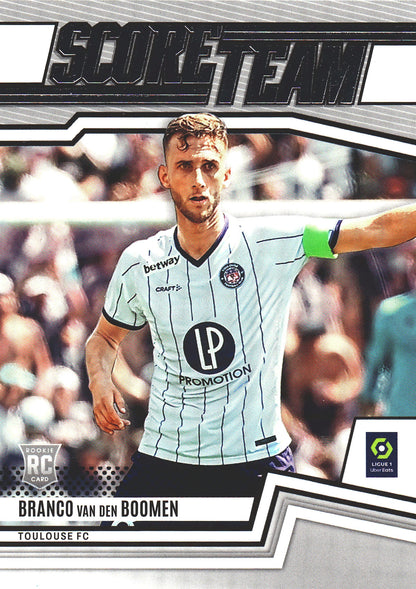 2022 Panini Score Ligue 1 Score Team Branco Van den Boomen RC #30 Toulouse FC